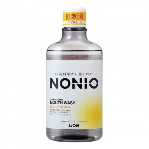 獅子NONIO藥用漱口水(香草薄荷)600ml